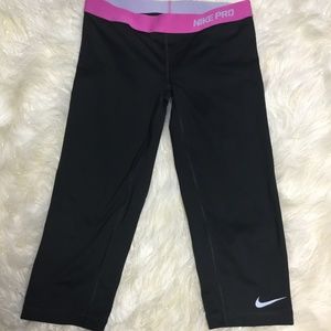 NIKE PRO Dri-Fit Capri Leggings Size M